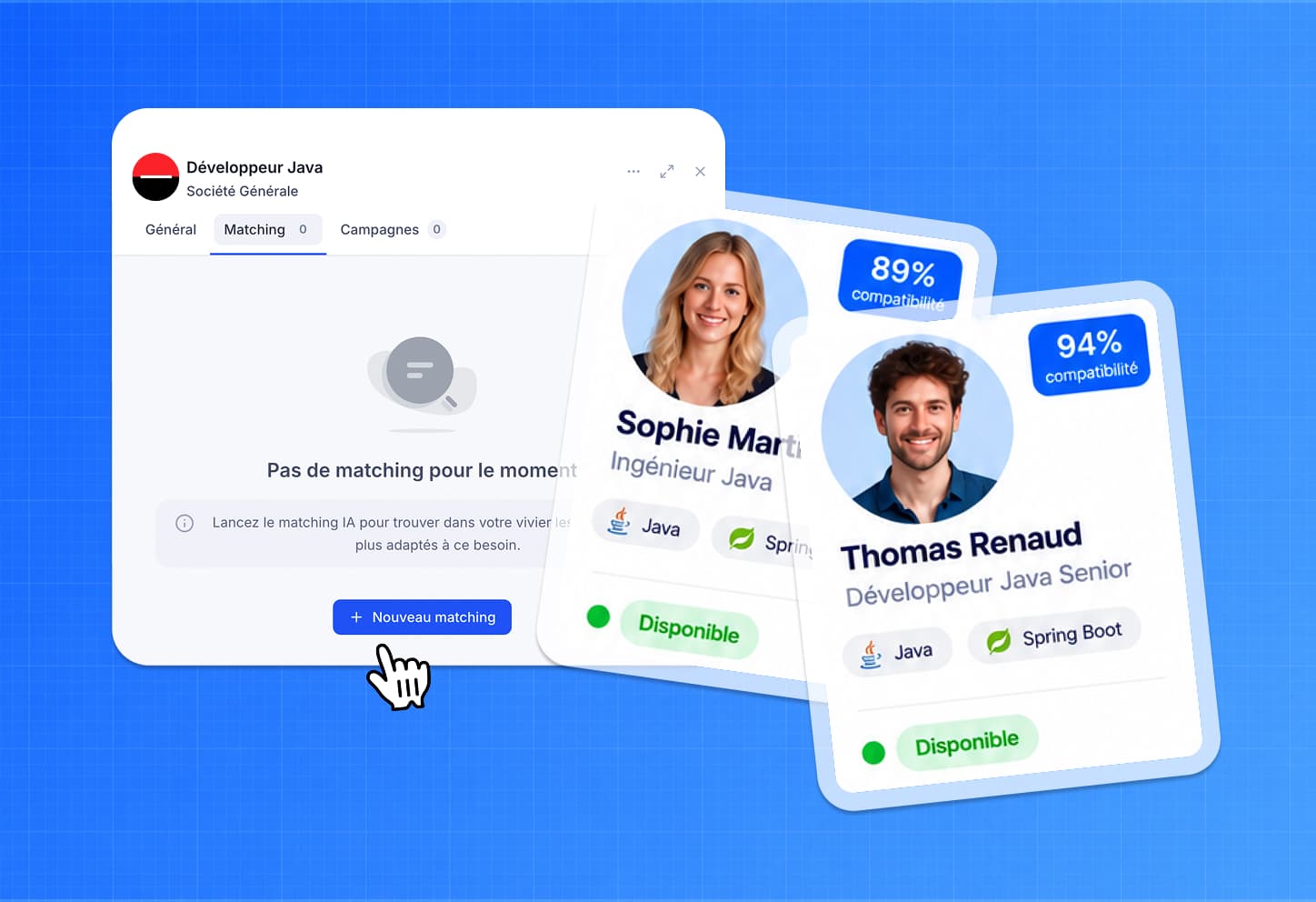 Matching IA GenStart : profils compatibles pour un besoin client